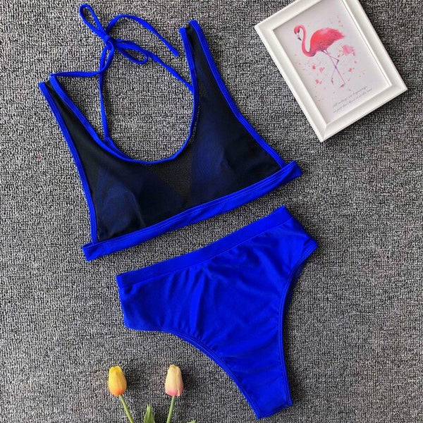 High Waist Neon Bikini