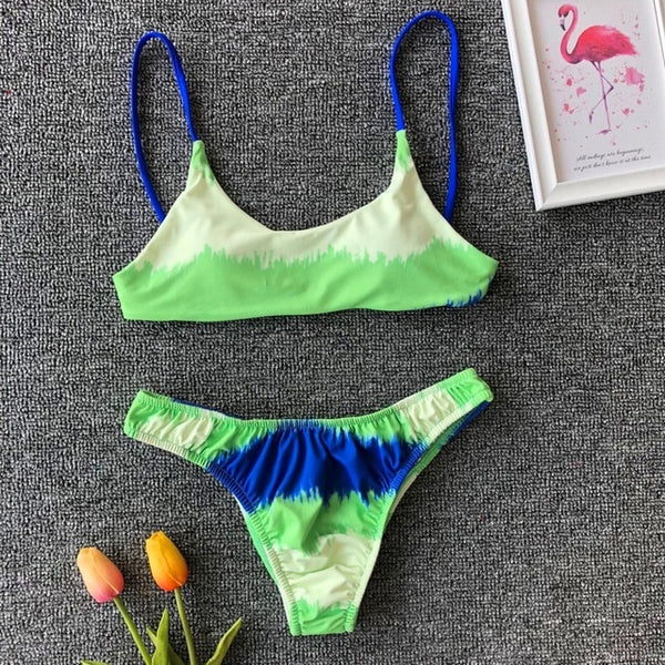 Neon Green Bikini