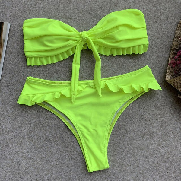 Neon Green Bikini