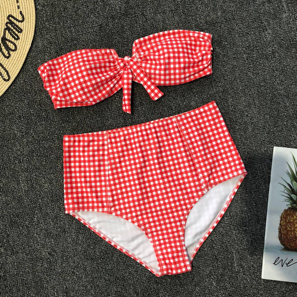 High Waist Vintage Bikini